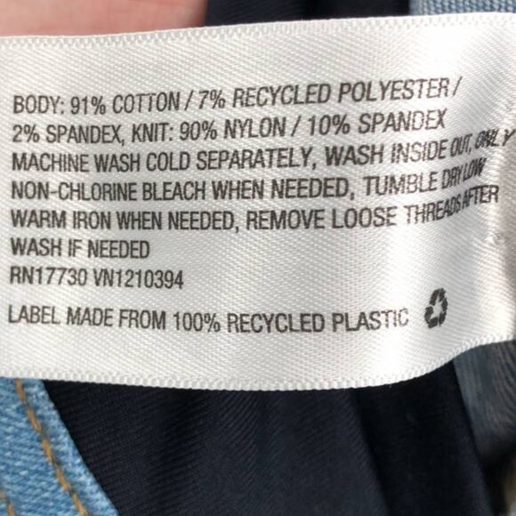 Isabel Maternity Light Blue Wash Raw Hem Crossover Over Belly Panel Jegging Jean - Picture 4 of 10